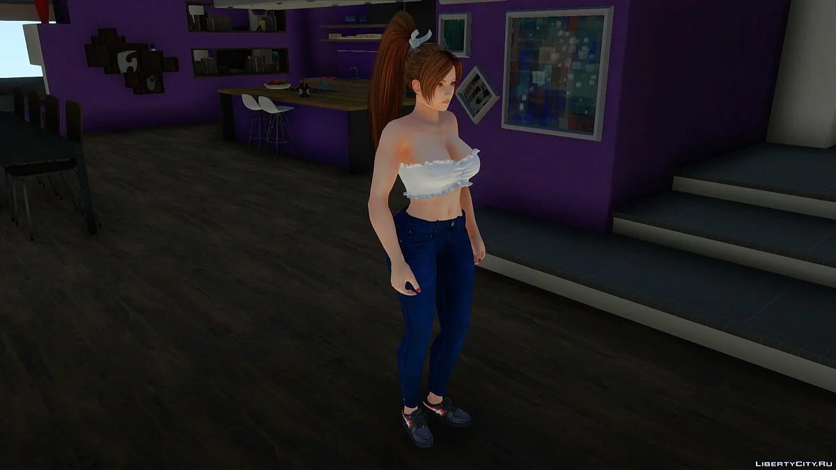 Mai Shiranui in Alltagskleidung v12 / GTA San Andreas