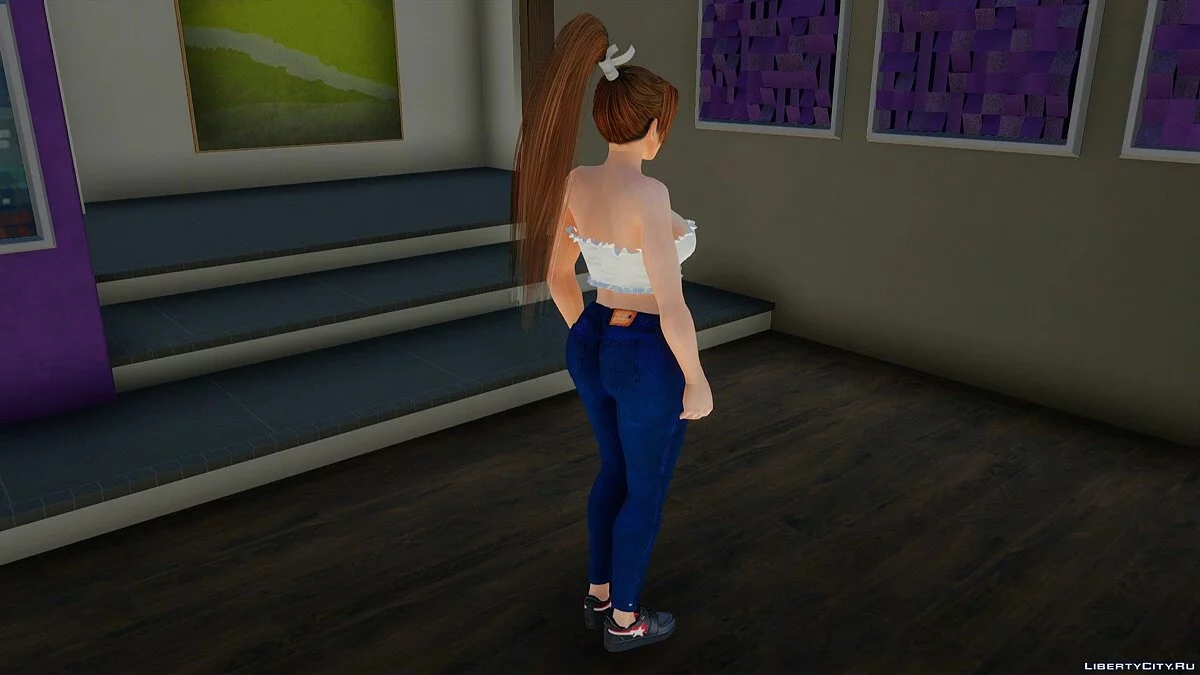 Mai Shiranui in Alltagskleidung v12 / GTA San Andreas