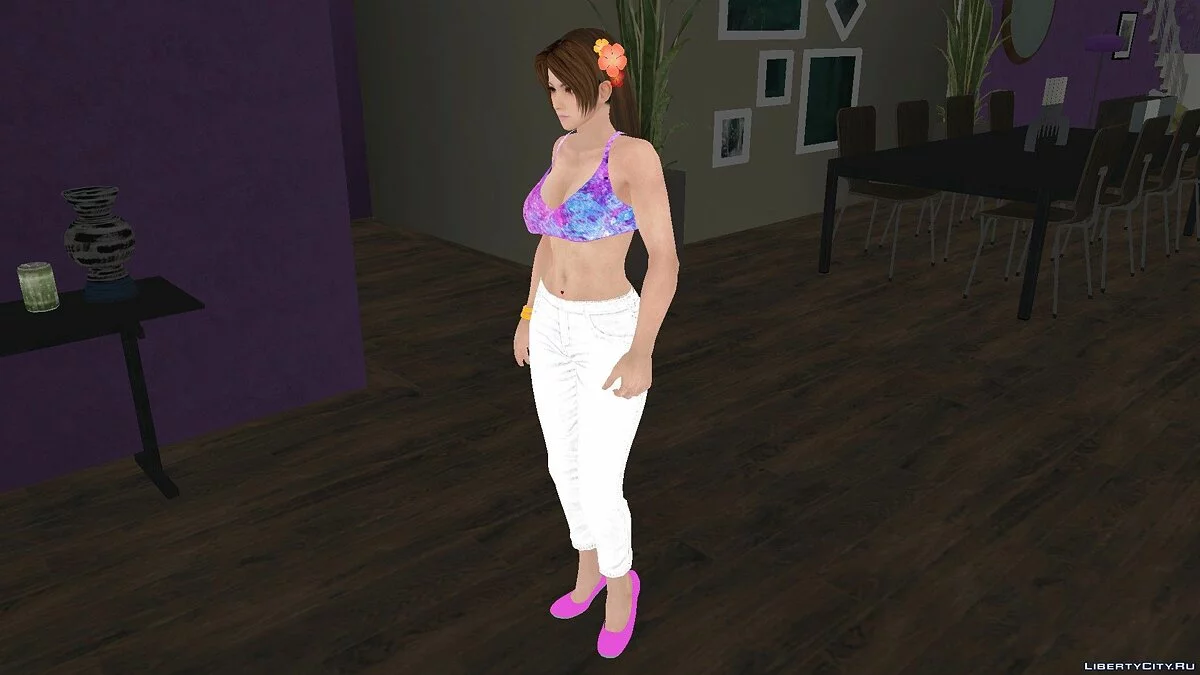 Mai Shiranui in Alltagskleidung v7 / GTA San Andreas