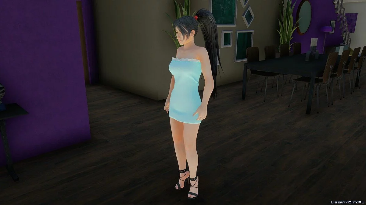 Momiji dalam pakaian sehari-hari v12 / GTA San Andreas