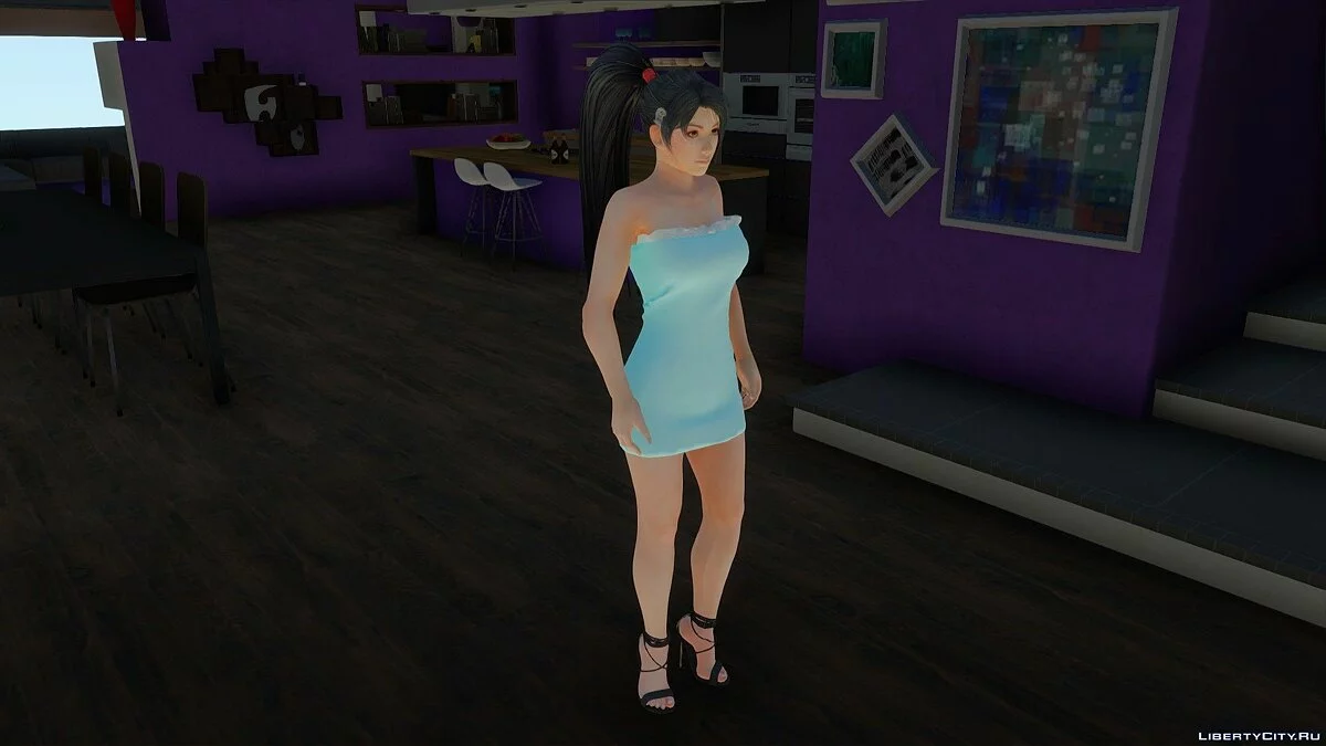 Momiji dalam pakaian sehari-hari v12 / GTA San Andreas