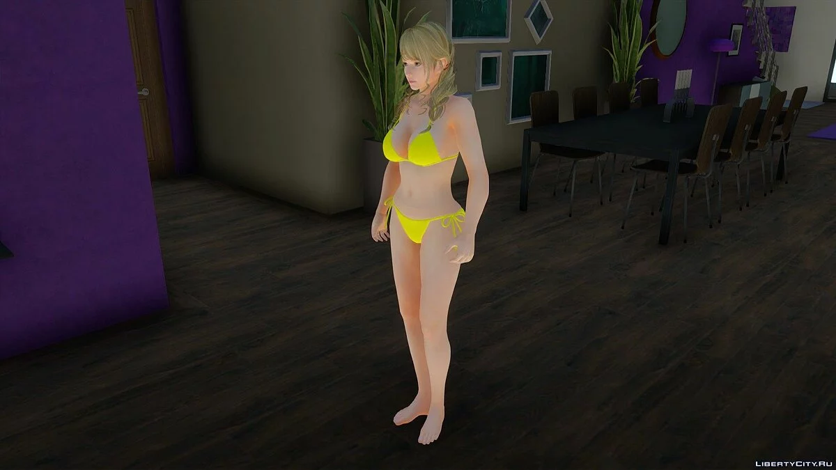 Monika en bikini de Dead or Alive Xtreme Venus Vacation / GTA San Andreas