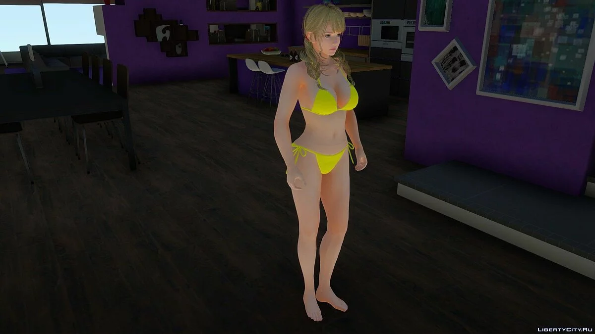 Monika en bikini de Dead or Alive Xtreme Venus Vacation / GTA San Andreas