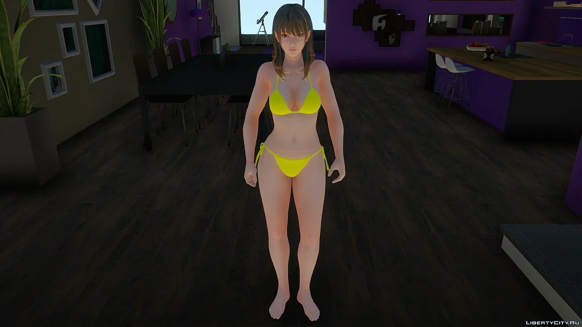 Nanami de biquíni de Dead or Alive Xtreme Venus Vacation / GTA San Andreas