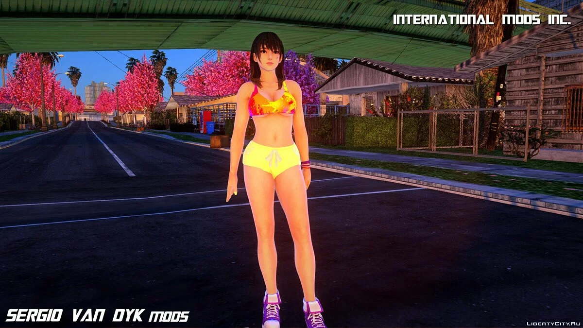 Nanami in Sportkleidung / GTA San Andreas