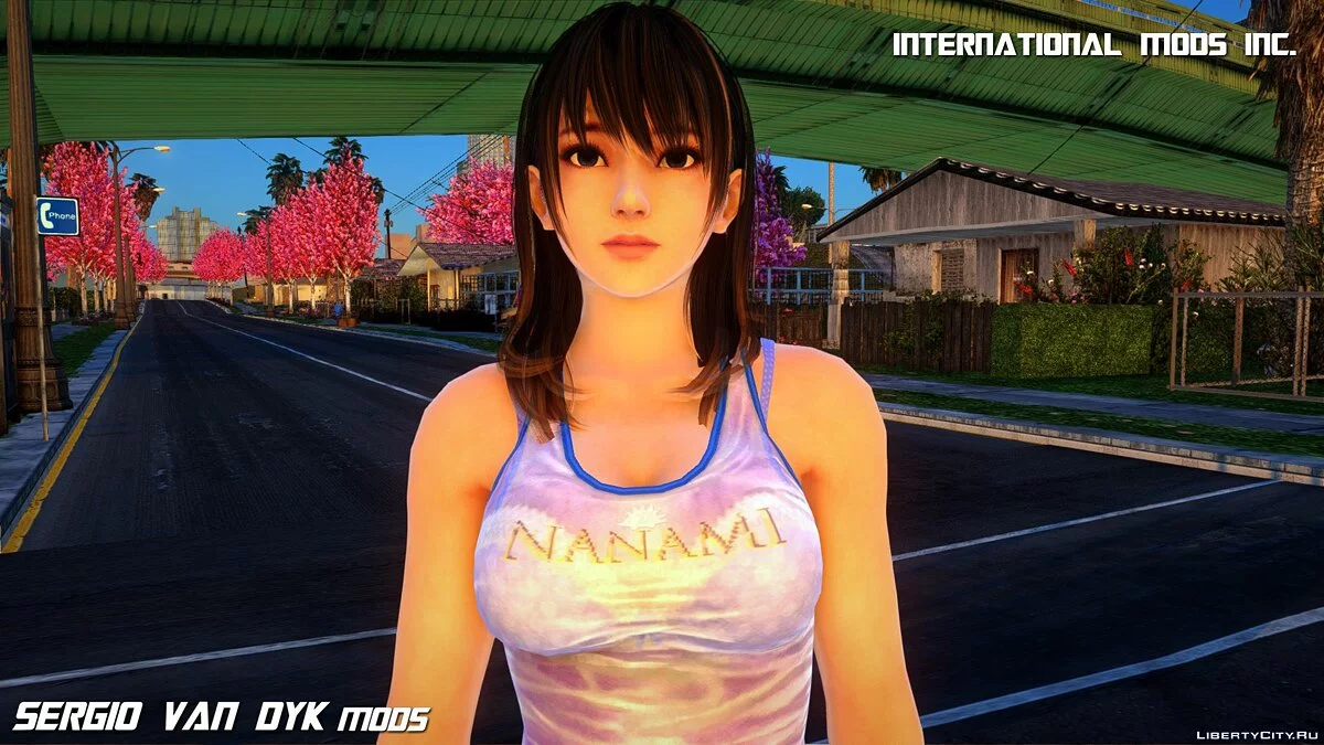 Нанамі в спортивному вбранні / GTA San Andreas