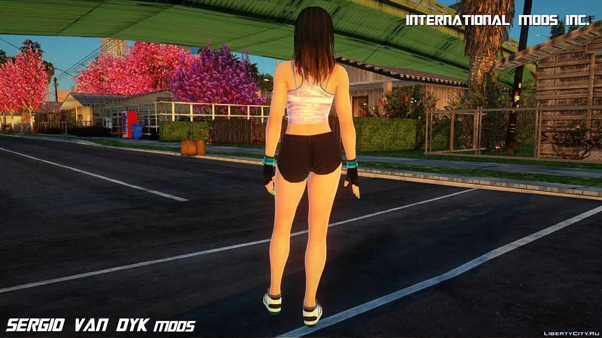 Нанамі в спортивному вбранні / GTA San Andreas