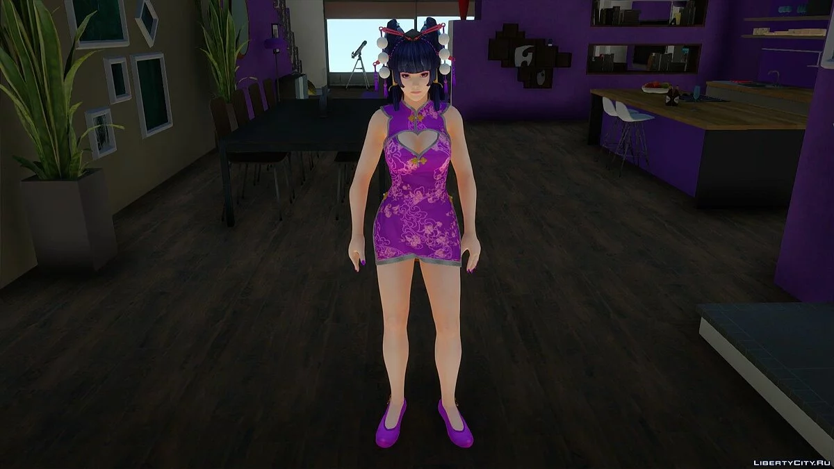 Nyotengu im Mandarin-Kleid / GTA San Andreas