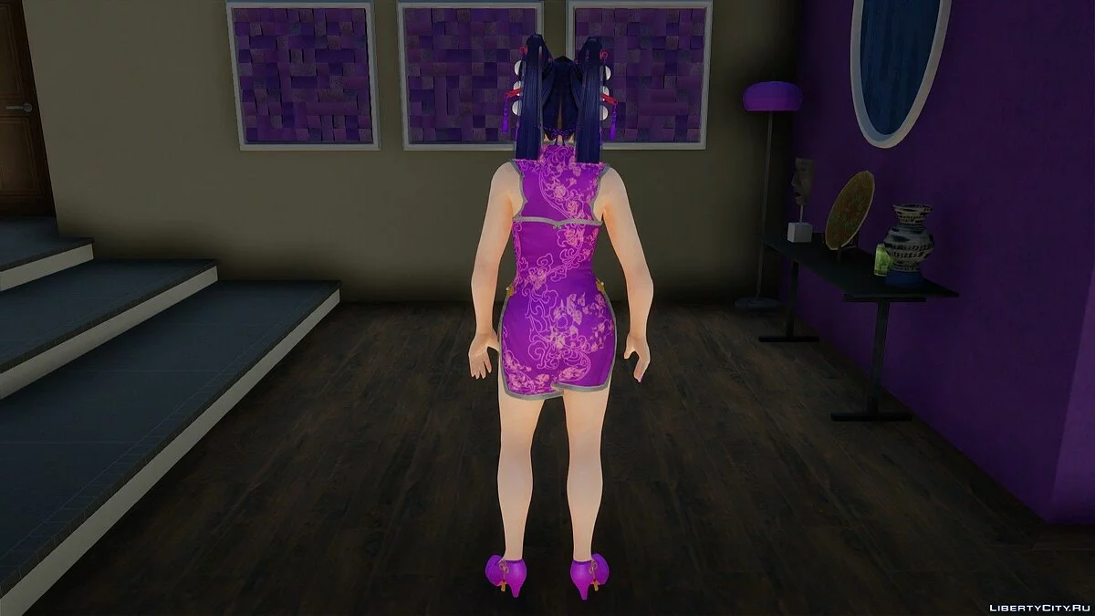 Nyotengu im Mandarin-Kleid / GTA San Andreas