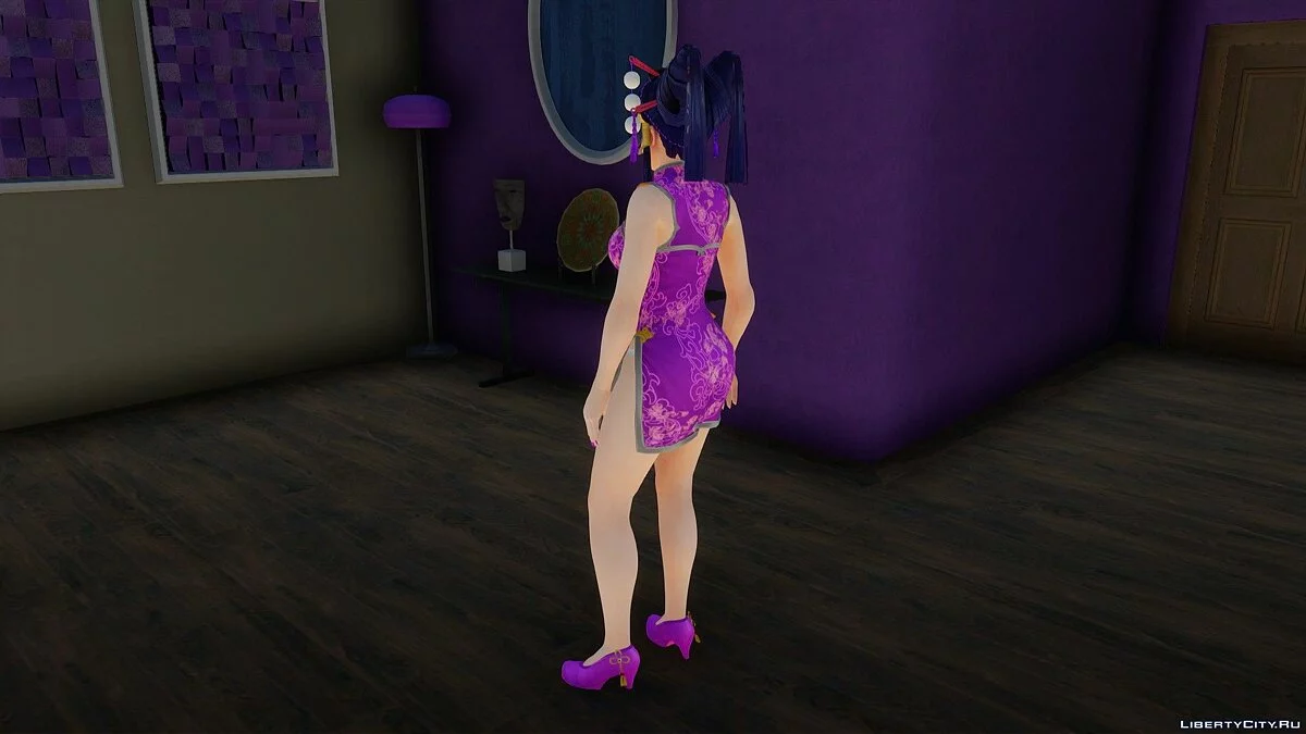 Nyotengu im Mandarin-Kleid / GTA San Andreas