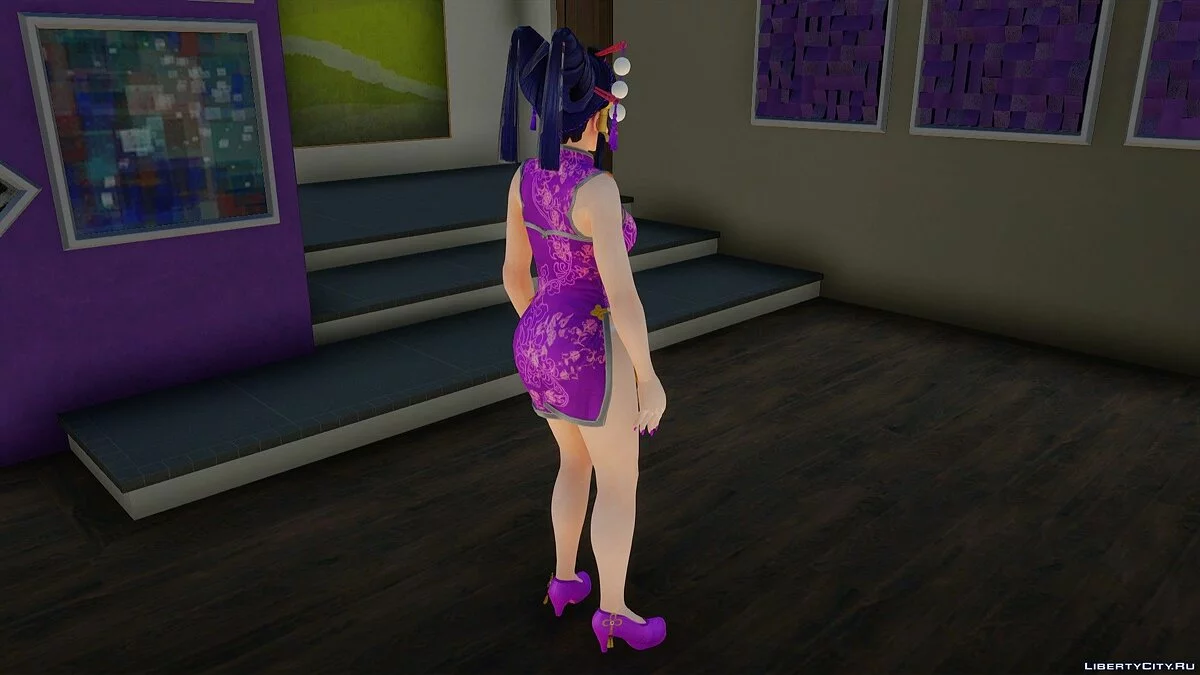 Nyotengu im Mandarin-Kleid / GTA San Andreas
