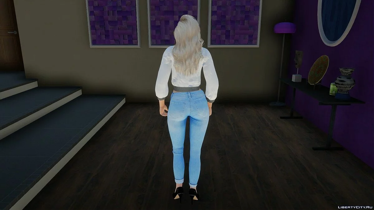 Sarah Bryant em roupas casuais v3 / GTA San Andreas