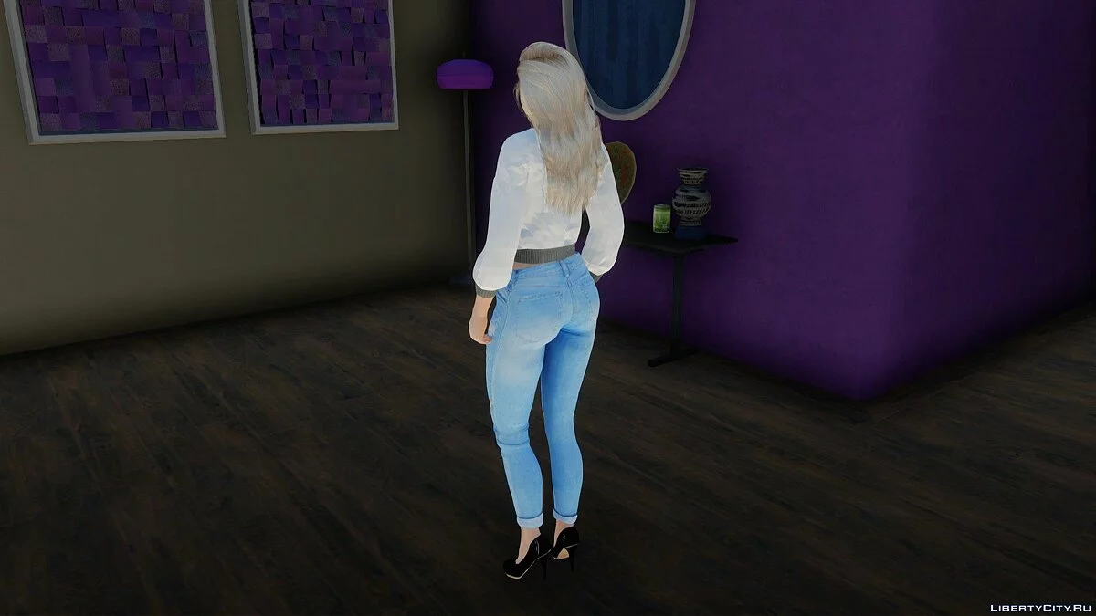 Sarah Bryant em roupas casuais v3 / GTA San Andreas