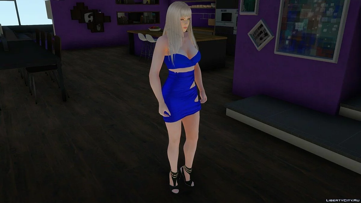 Sarah Bryant dalam Pakaian Santai / GTA San Andreas