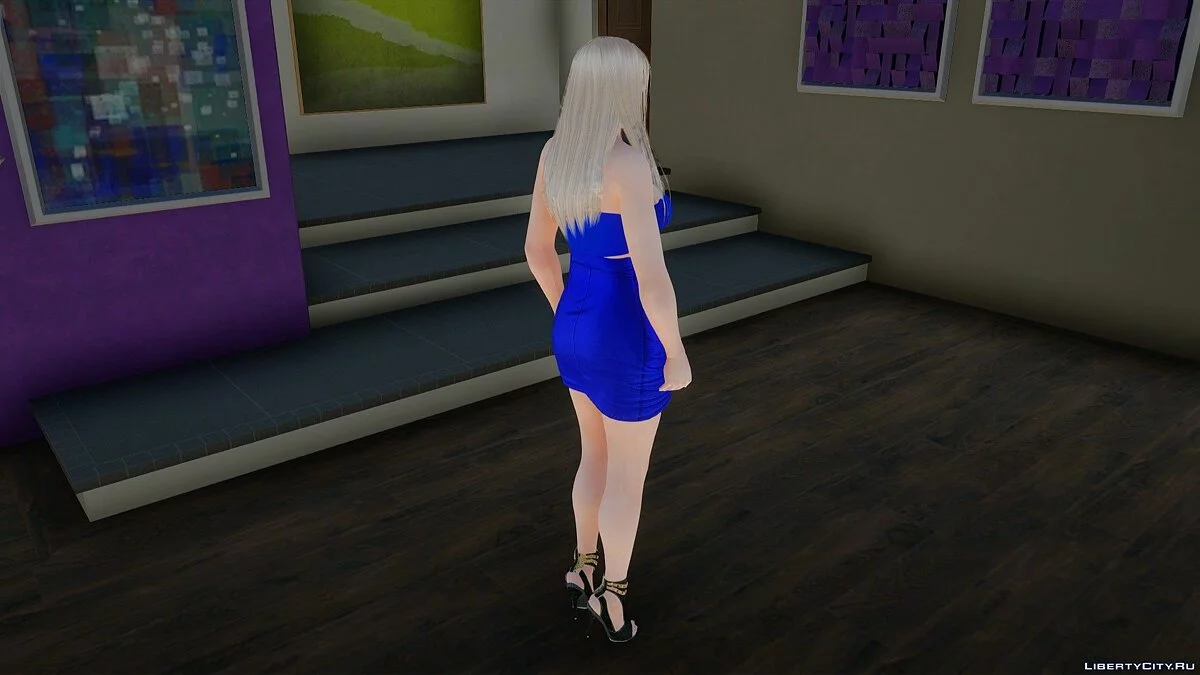 Sarah Bryant dalam Pakaian Santai / GTA San Andreas