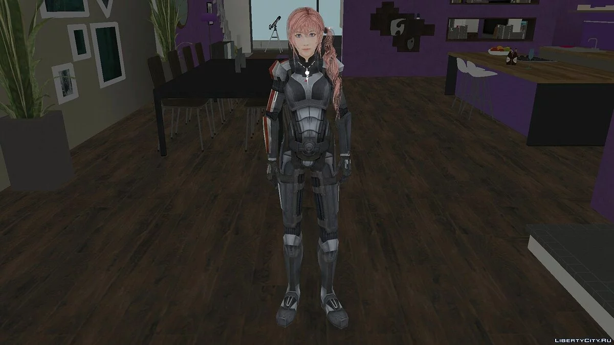 Serah N7 Mass Effect / GTA San Andreas