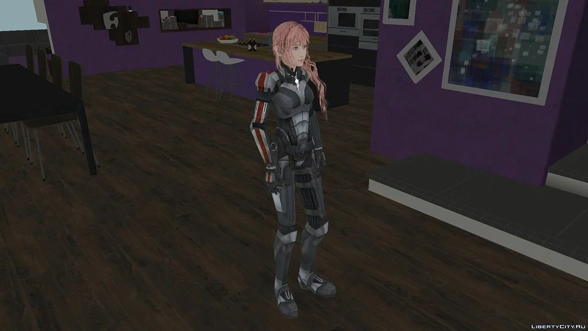 Serah N7 Mass Effect / GTA San Andreas