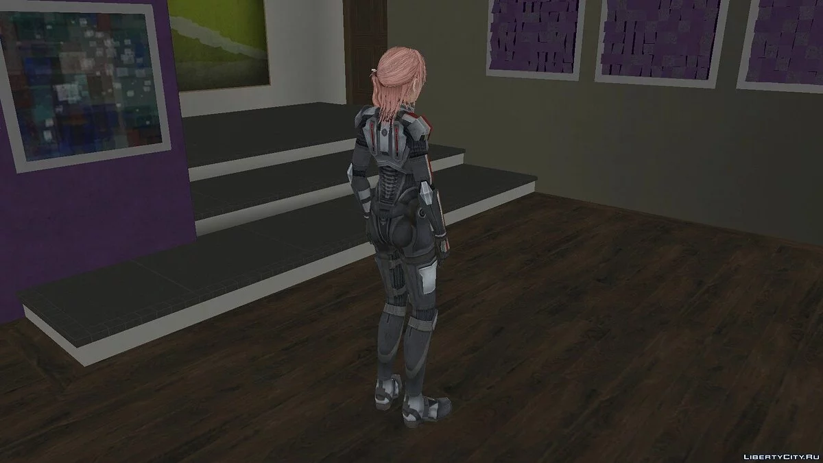 Serah N7 Mass Effect / GTA San Andreas