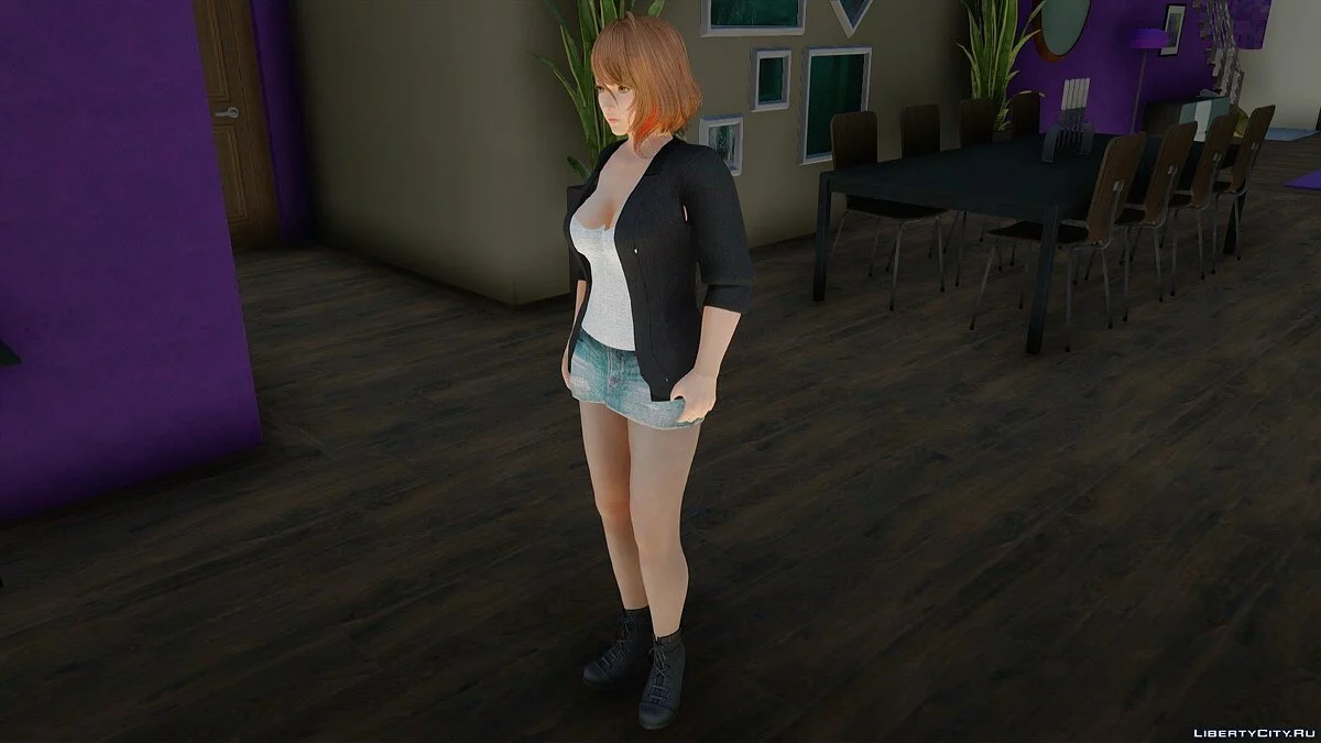 Тамаки в повсякденному одязі v2 / GTA San Andreas