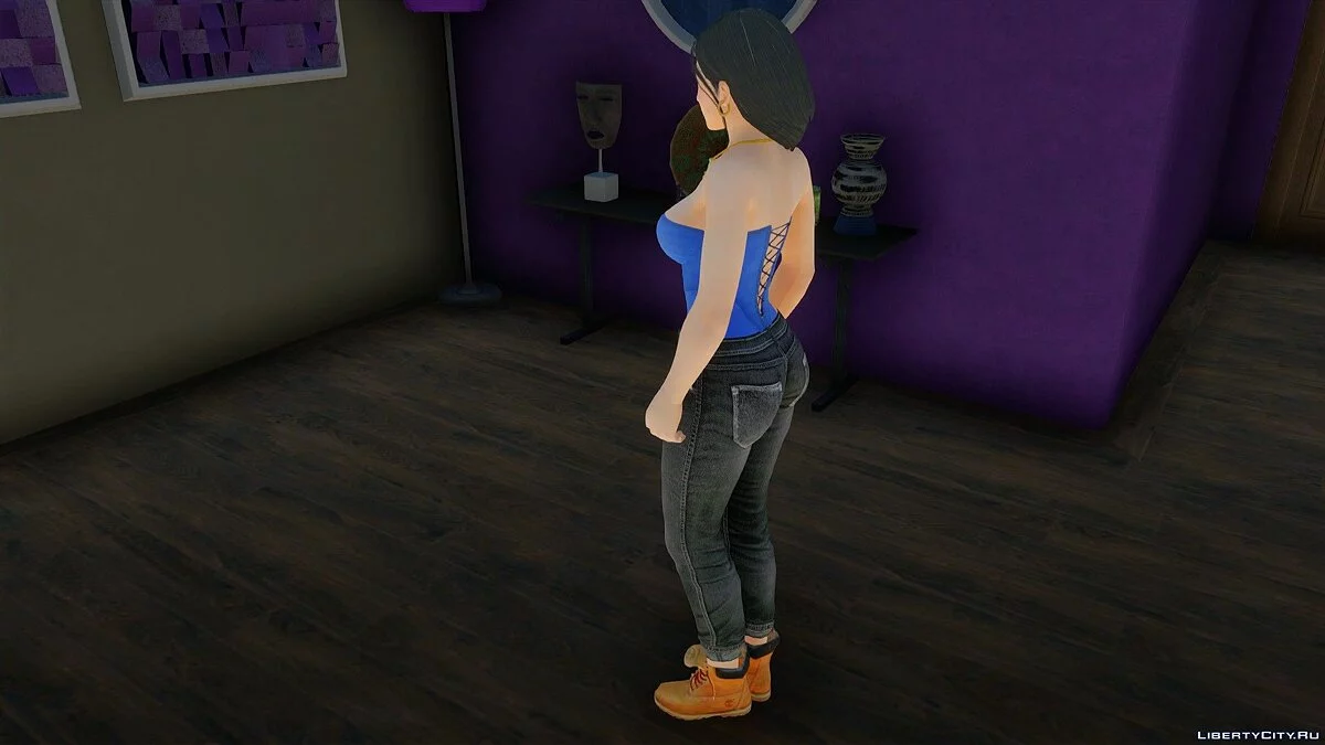Tamaki in casual clothes v6 / GTA San Andreas