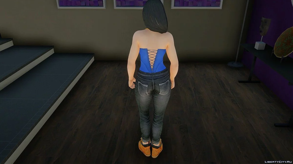 Tamaki in casual clothes v6 / GTA San Andreas