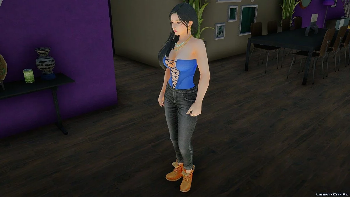 Tamaki in casual clothes v6 / GTA San Andreas