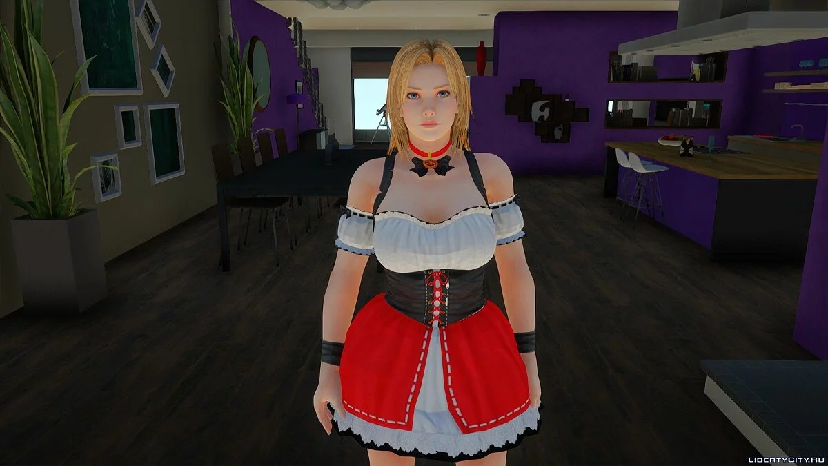 Tina Armstrong in Red Riding Hood Costume from Dead or Alive 5 Last Round / GTA San Andreas