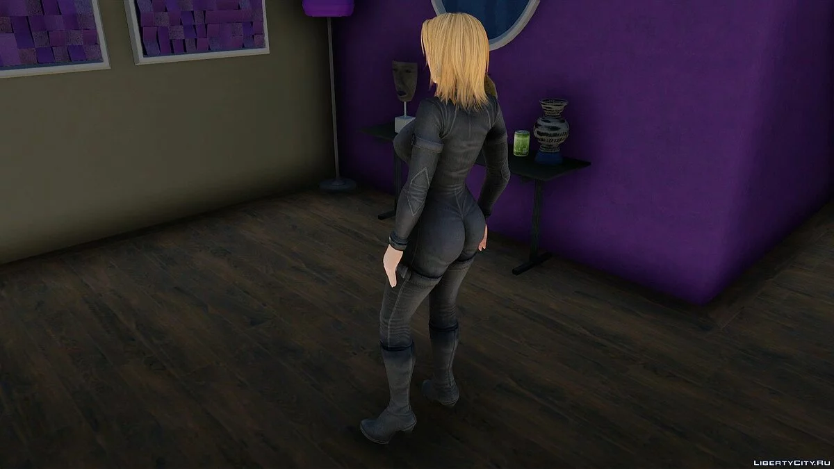 Tina Armstrong in Leather Costume / GTA San Andreas