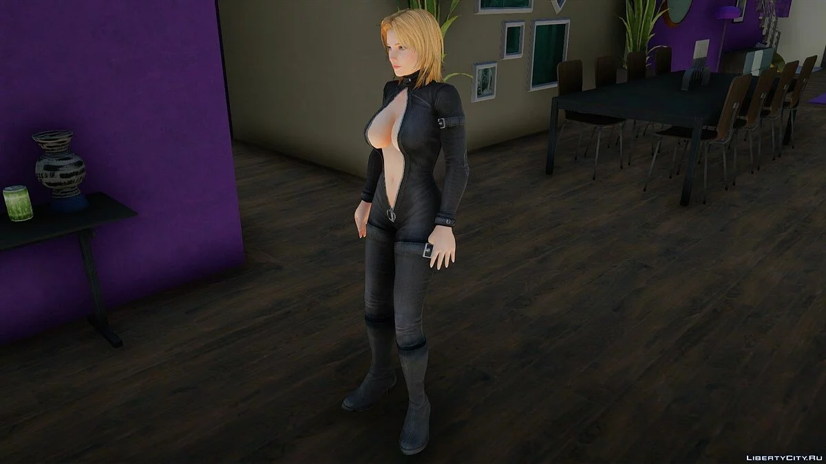 Tina Armstrong in Leather Costume / GTA San Andreas