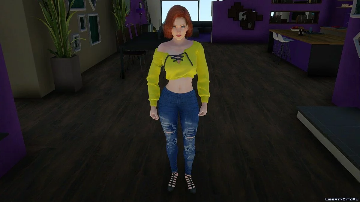 Tina Armstrong dalam Pakaian Santai v5 / GTA San Andreas