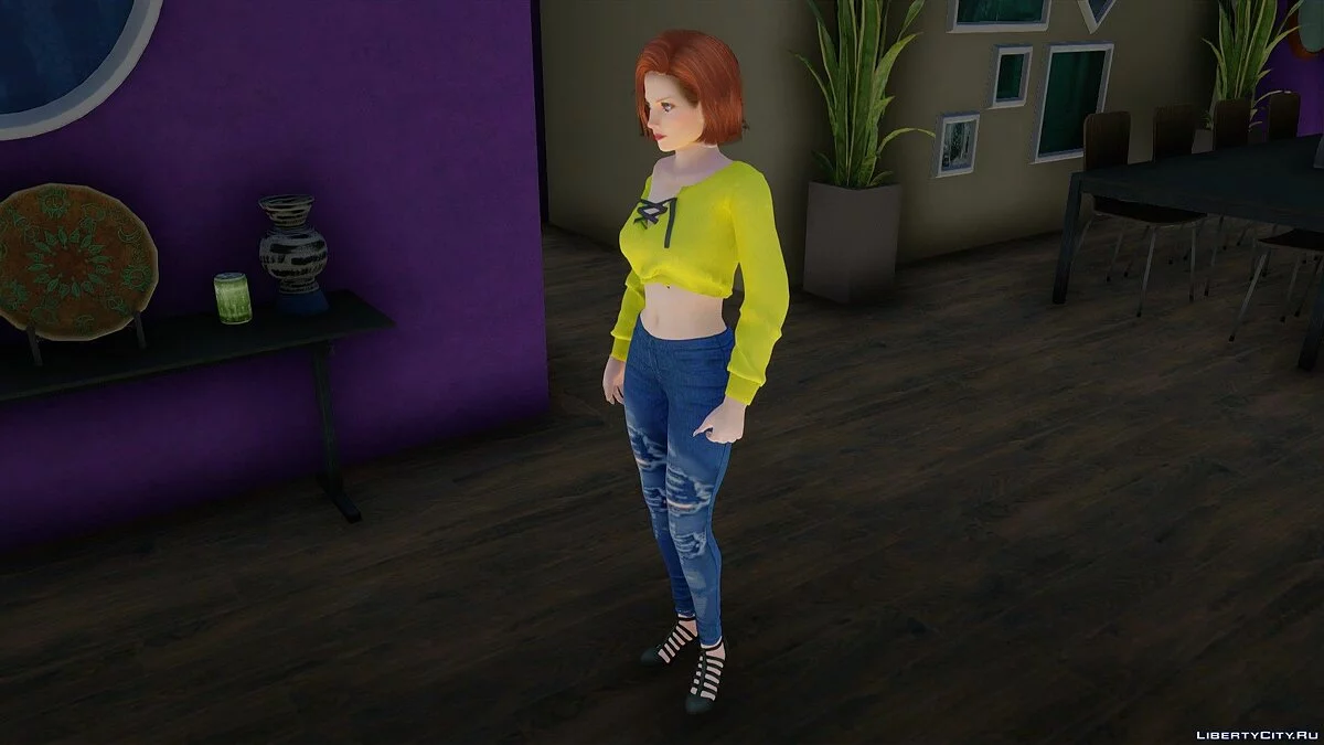 Tina Armstrong dalam Pakaian Santai v5 / GTA San Andreas