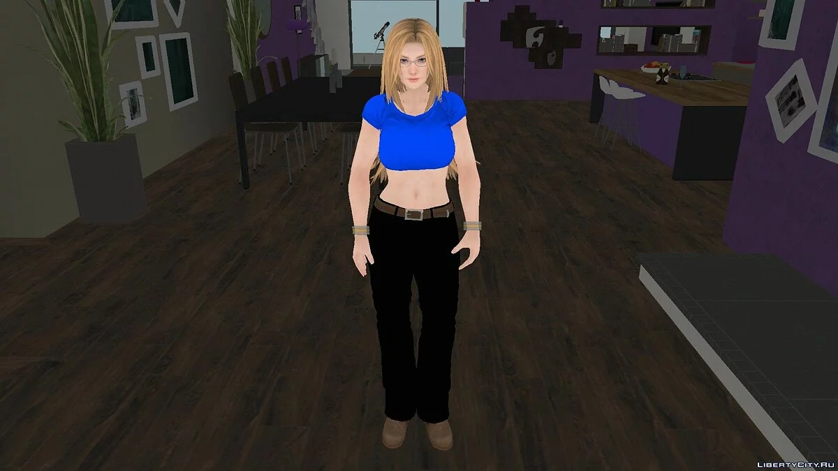 Tina Armstrong in Freizeitkleidung / GTA San Andreas