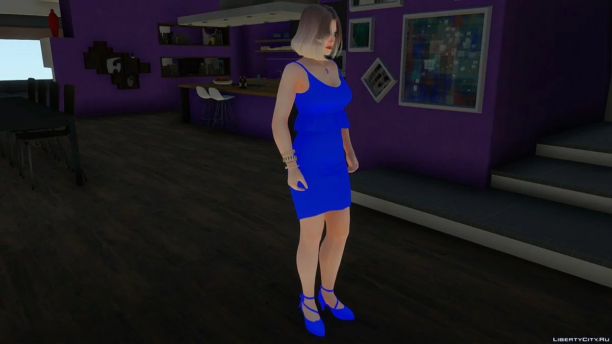 Tina Armstrong en tenue décontractée v8 / GTA San Andreas