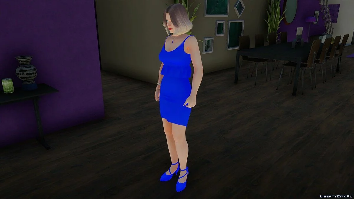 Tina Armstrong en tenue décontractée v8 / GTA San Andreas