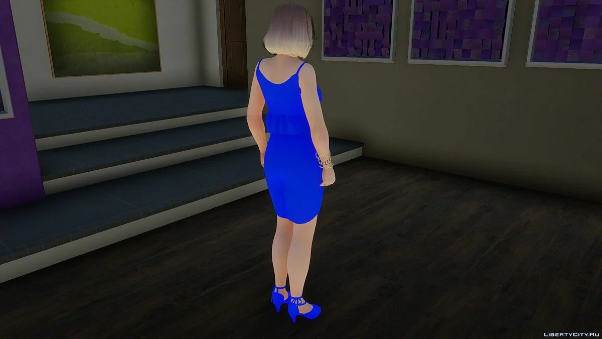 Tina Armstrong en tenue décontractée v8 / GTA San Andreas
