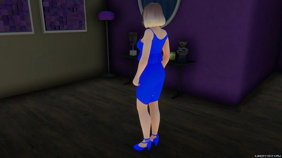 Tina Armstrong en tenue décontractée v8 / GTA San Andreas