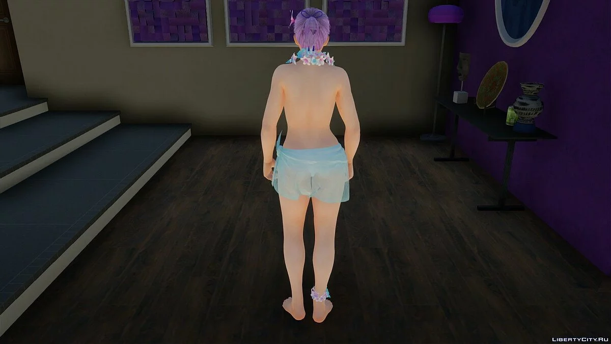 Ayane en costume hawaïen / GTA San Andreas