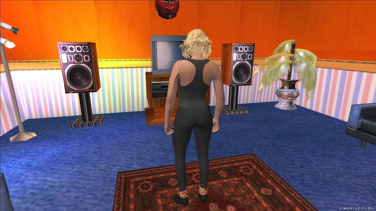 Blond Beauty from GTA Online / GTA San Andreas