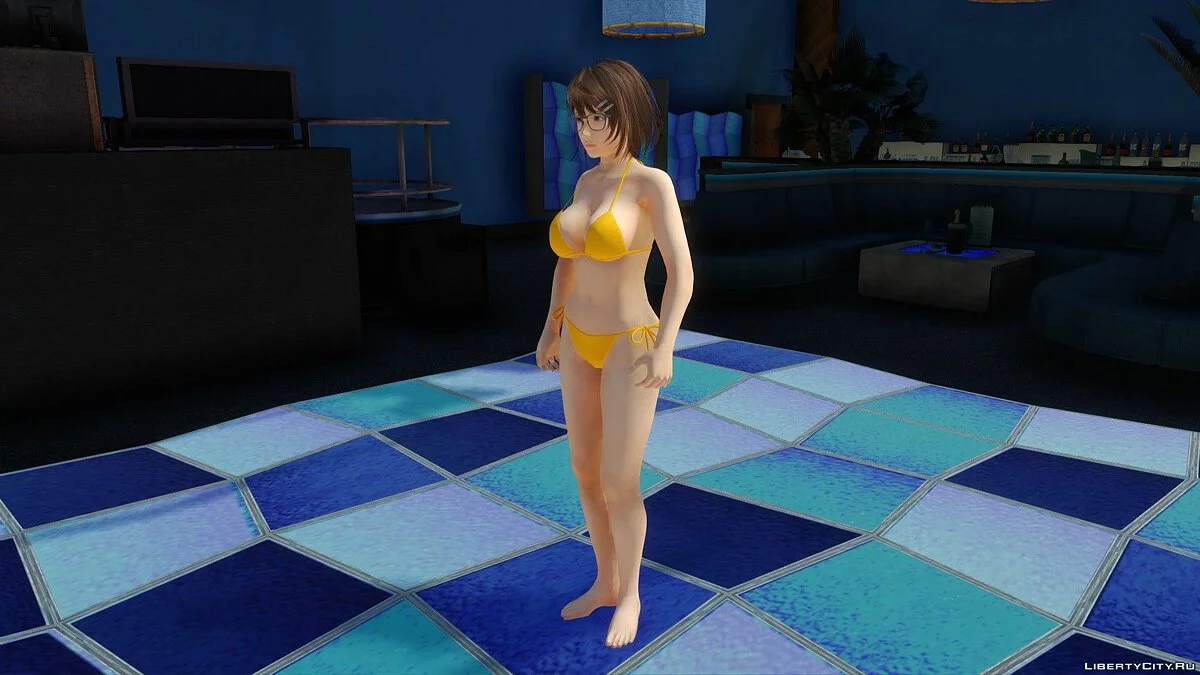 Цукуші в бікіні з Dead or Alive Xtreme Venus Vacation / GTA San Andreas