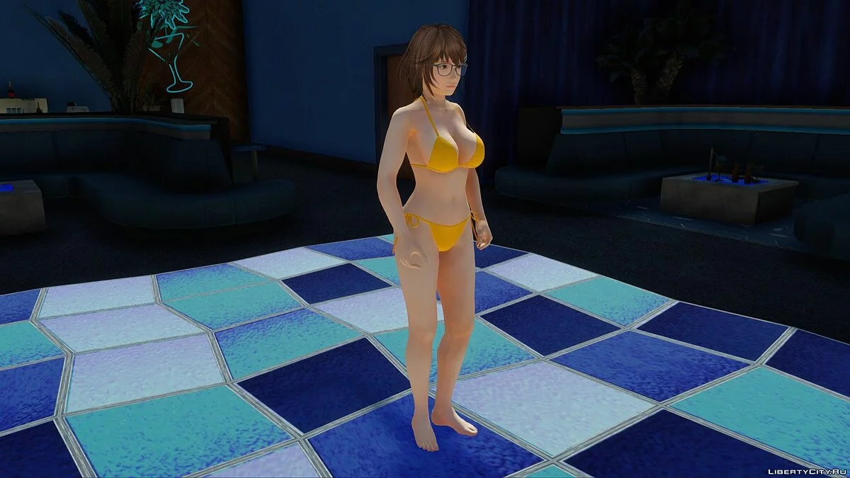 Цукуші в бікіні з Dead or Alive Xtreme Venus Vacation / GTA San Andreas