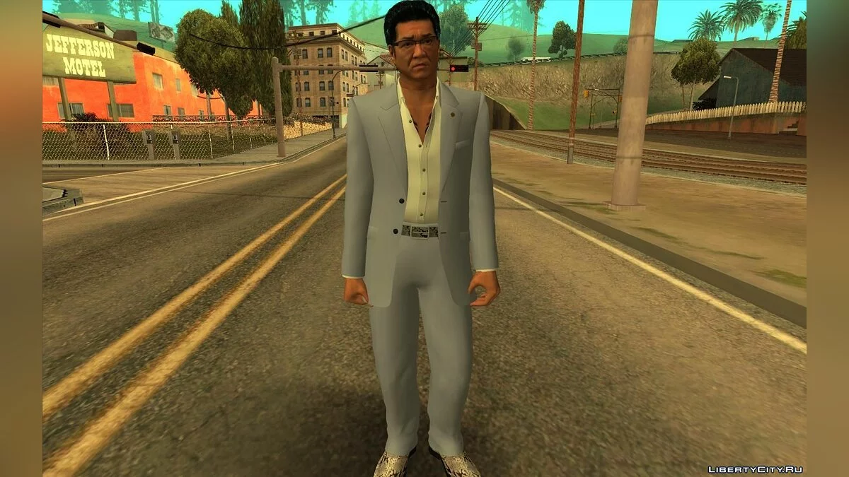 Daisaku Kuze - Yakuza 0 / GTA San Andreas