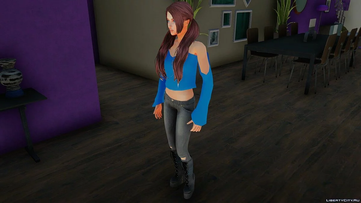 Gadis dari The Sims 4 / GTA San Andreas
