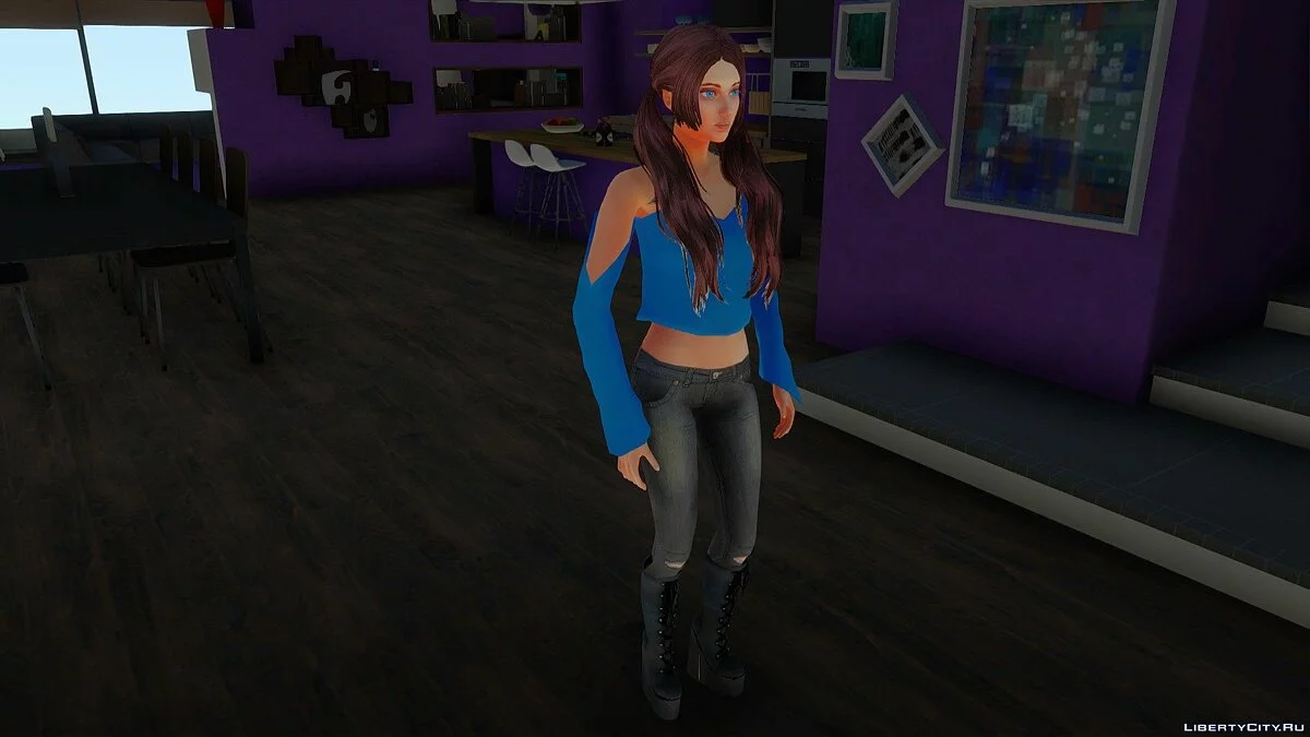 Gadis dari The Sims 4 / GTA San Andreas