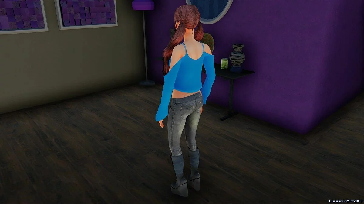 Gadis dari The Sims 4 / GTA San Andreas