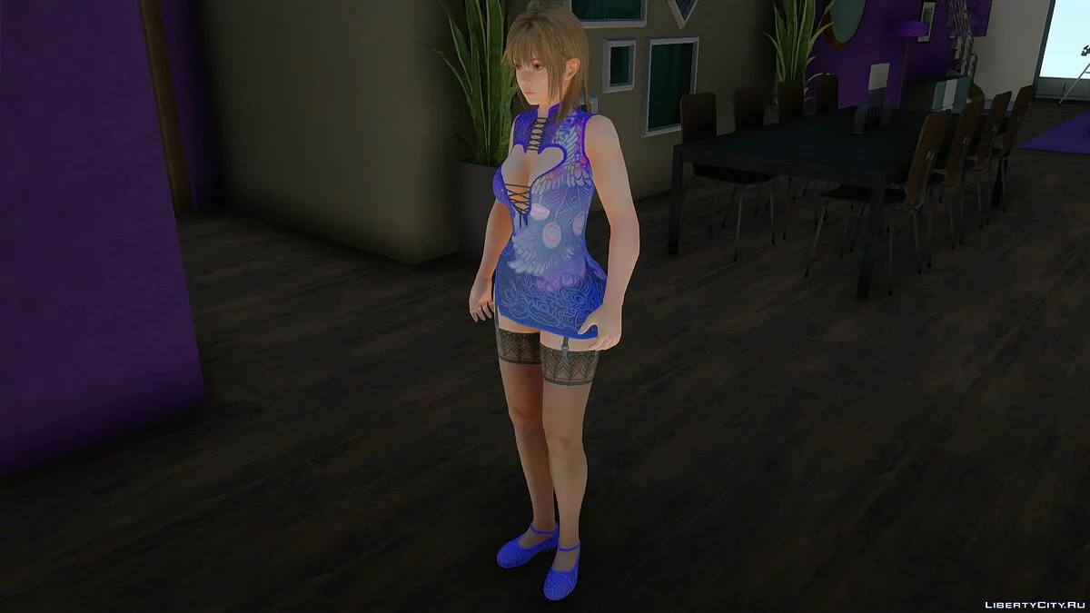 Misaki caliente en medias / GTA San Andreas