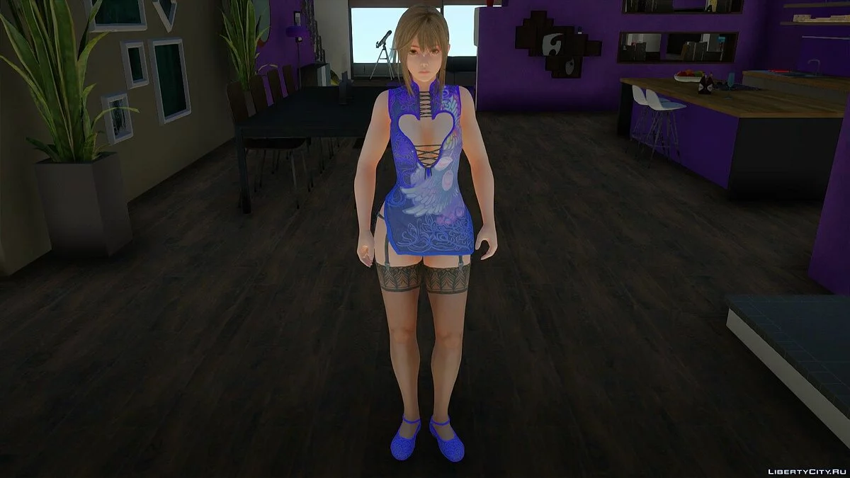Misaki caliente en medias / GTA San Andreas