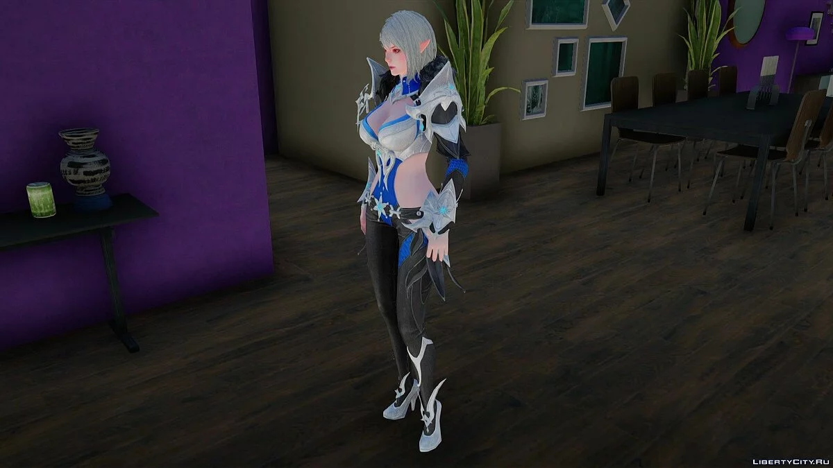 Caballero de Invierno Kamael de Lineage II / GTA San Andreas