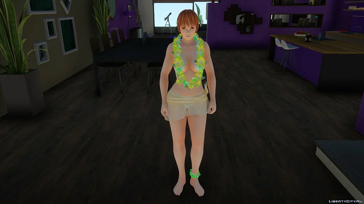 Kasumi en traje hawaiano / GTA San Andreas
