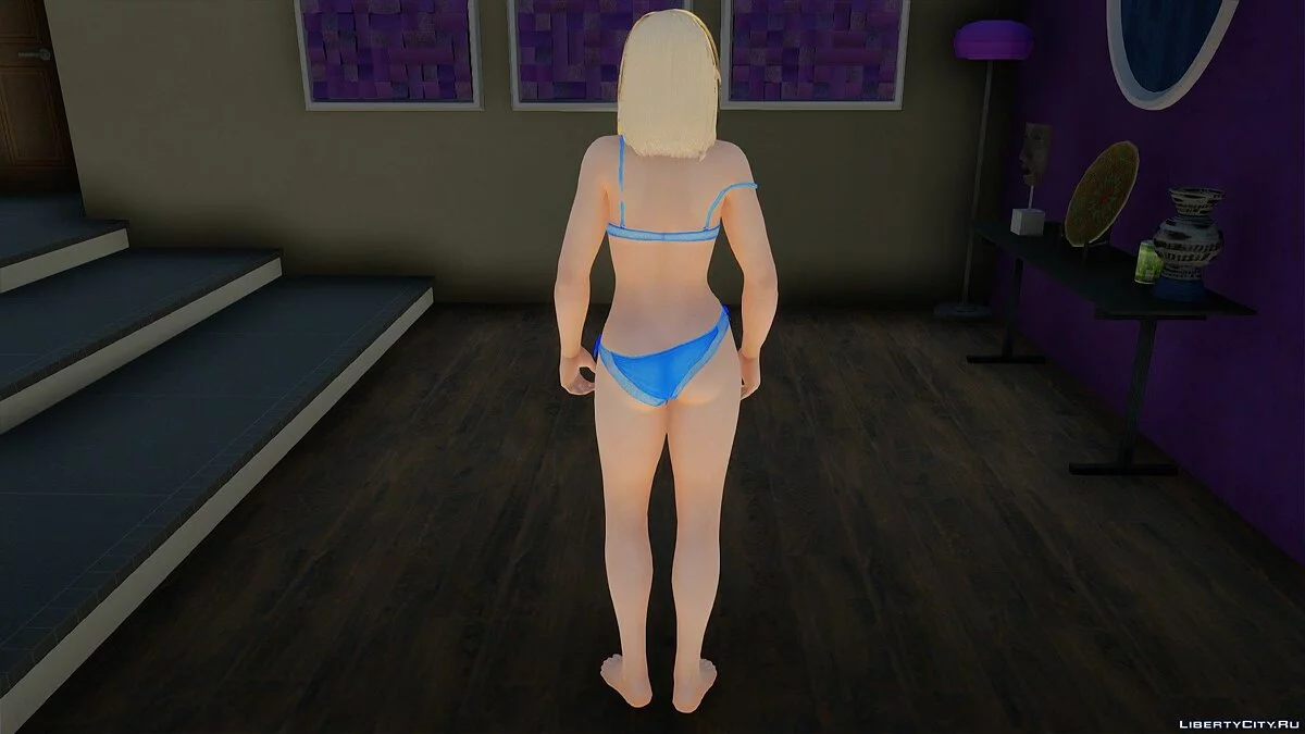 Helena Douglas en lingerie / GTA San Andreas