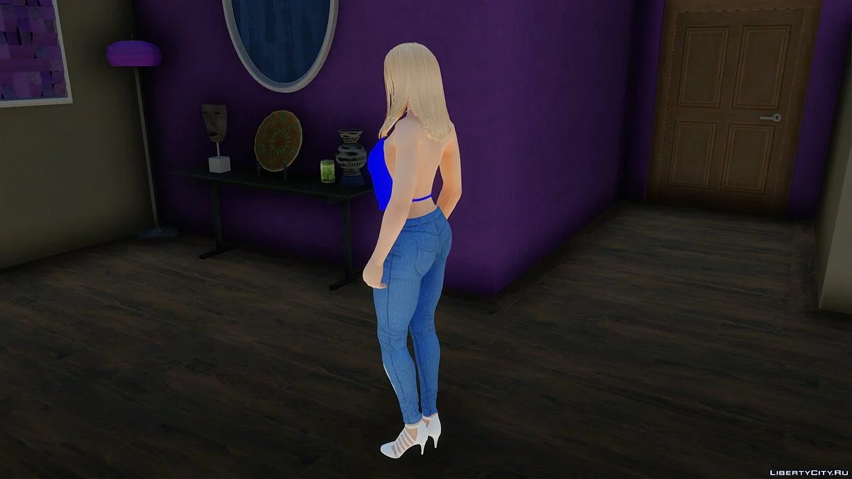 Хелена Дуглас в повседневной одежде v18 / GTA San Andreas